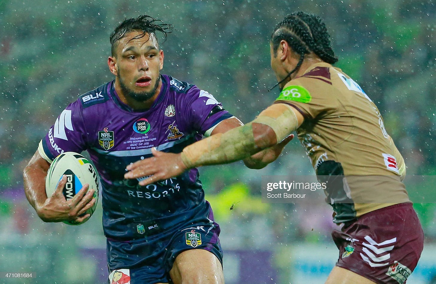 NRL Rd 8 - Storm v Sea Eagles