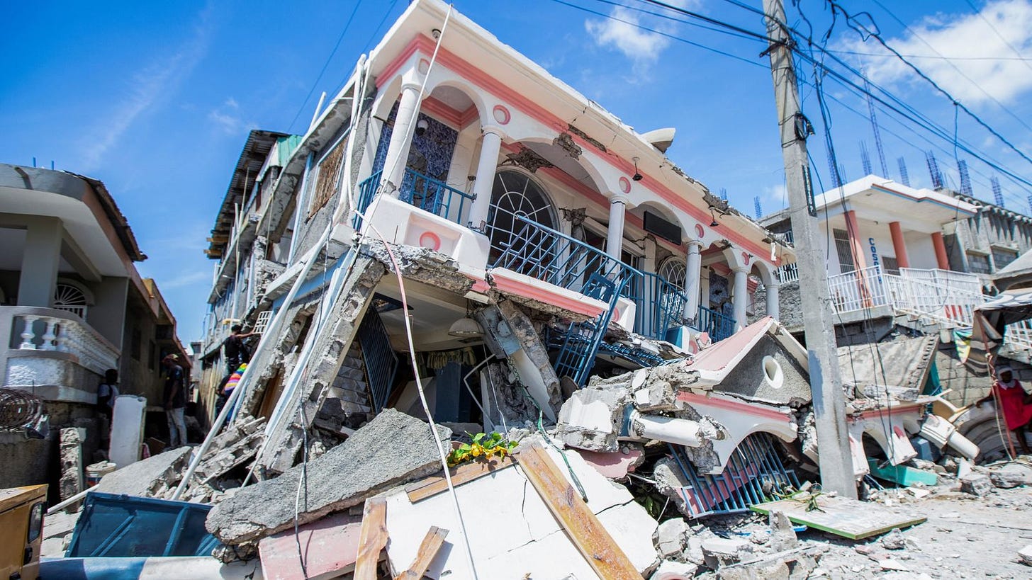 Haiti earthquake: Towns destroyed and hospitals overwhelmed, with hundreds  killed and thousands injured | World News | Sky News