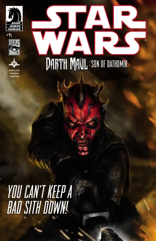 Cover of 2014's Darth Maul: Son of Dathomir #1