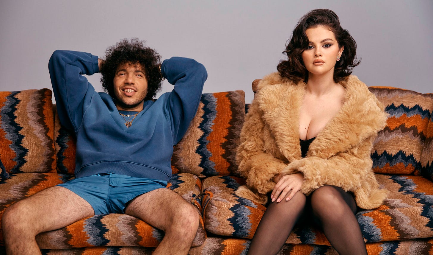 Benny Blanco and Selena Gomez Against the World