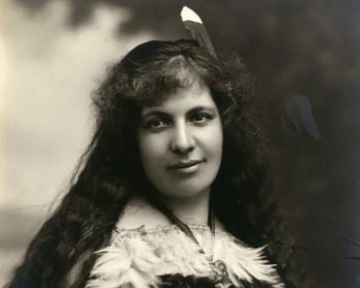 A studio portrait of Mākereti Papakura, dated circa 1893. The Māori scholar is believed to be the first woman from an Indigenous community to study at Oxford University. A studio portrait of Mākereti Papakura, dated circa 1893. The Māori scholar is believed to be the first woman from an Indigenous community to study at Oxford University.