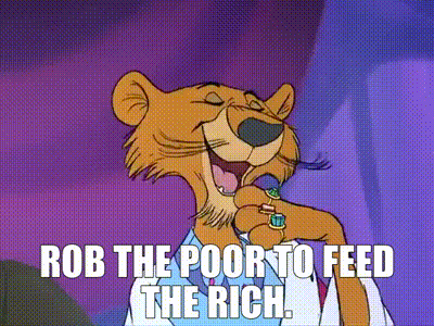 YARN | rob the poor to feed the rich. | Robin Hood | Video gifs by quotes |  b1a92051 | 紗