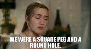 YARN | We were a square peg and a round hole. | The Holiday (2006) | Video  clips by quotes | 2cbba728 | 紗