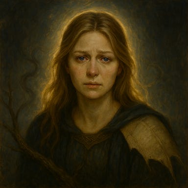 Illusion of Aleena with visual palette resembling Melissa Benoist
