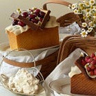 Marzipan Berry Basket Cake