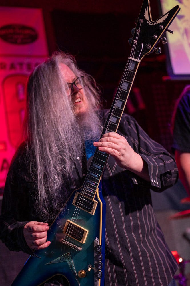 Coda Armour performs a tribute to Ronnie James Dio