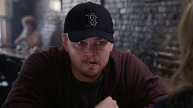 The cap of the Boston Red Sox of William Costigan (Leonardo DiCaprio) in  The Departed | Spotern