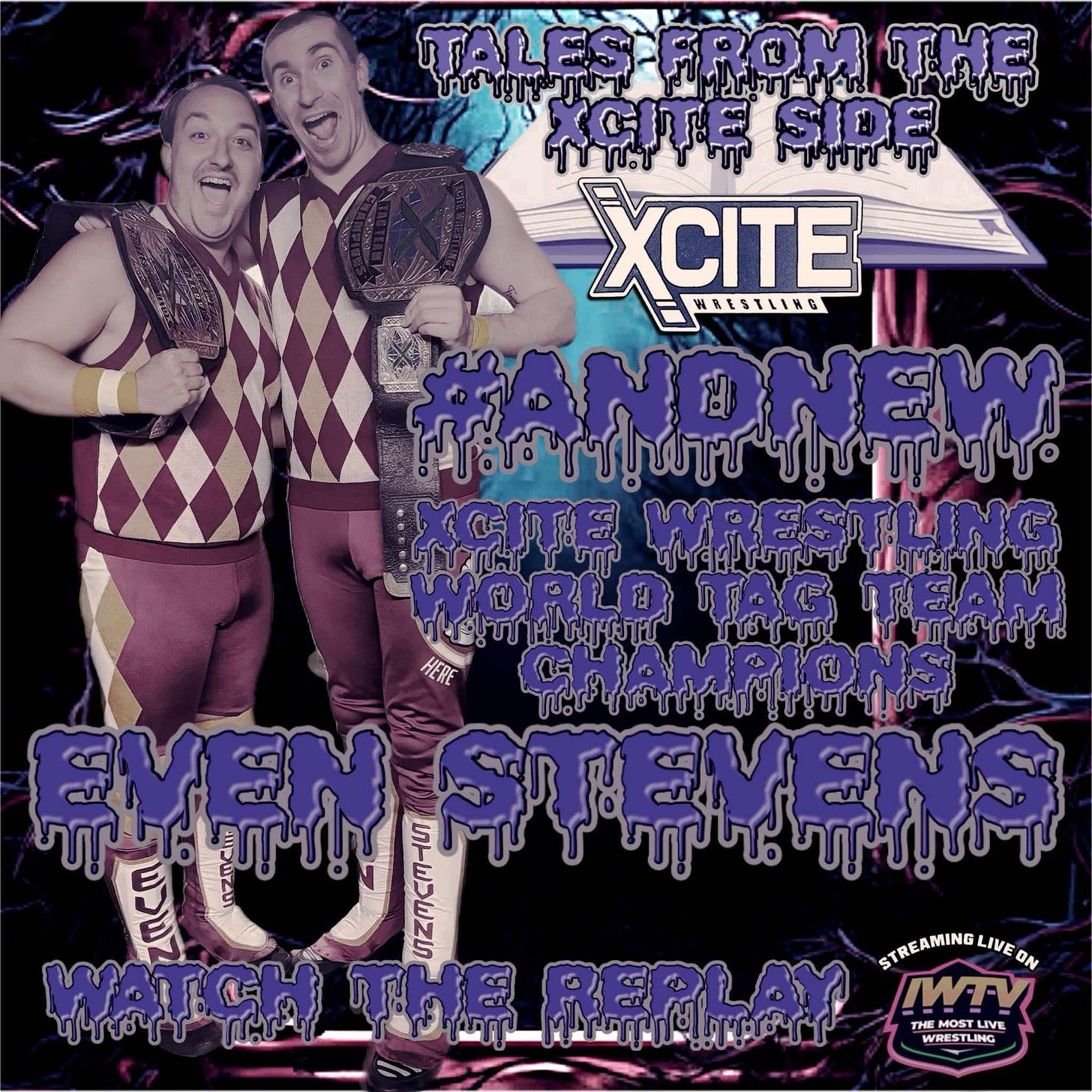 May be an image of 2 people and text