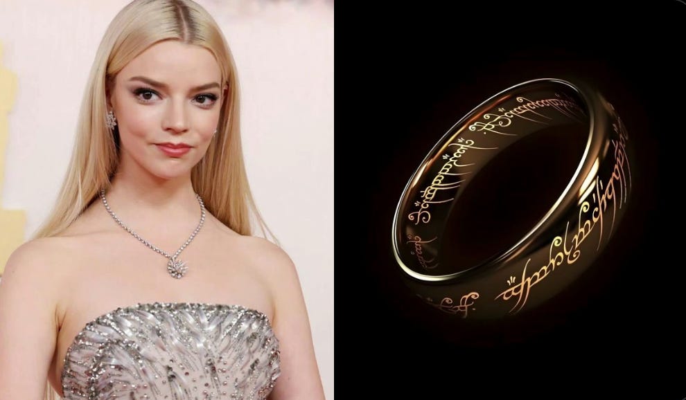 Anya Taylor-Joy Is Playing a Lord of the Rings Character Tolkien Never Created