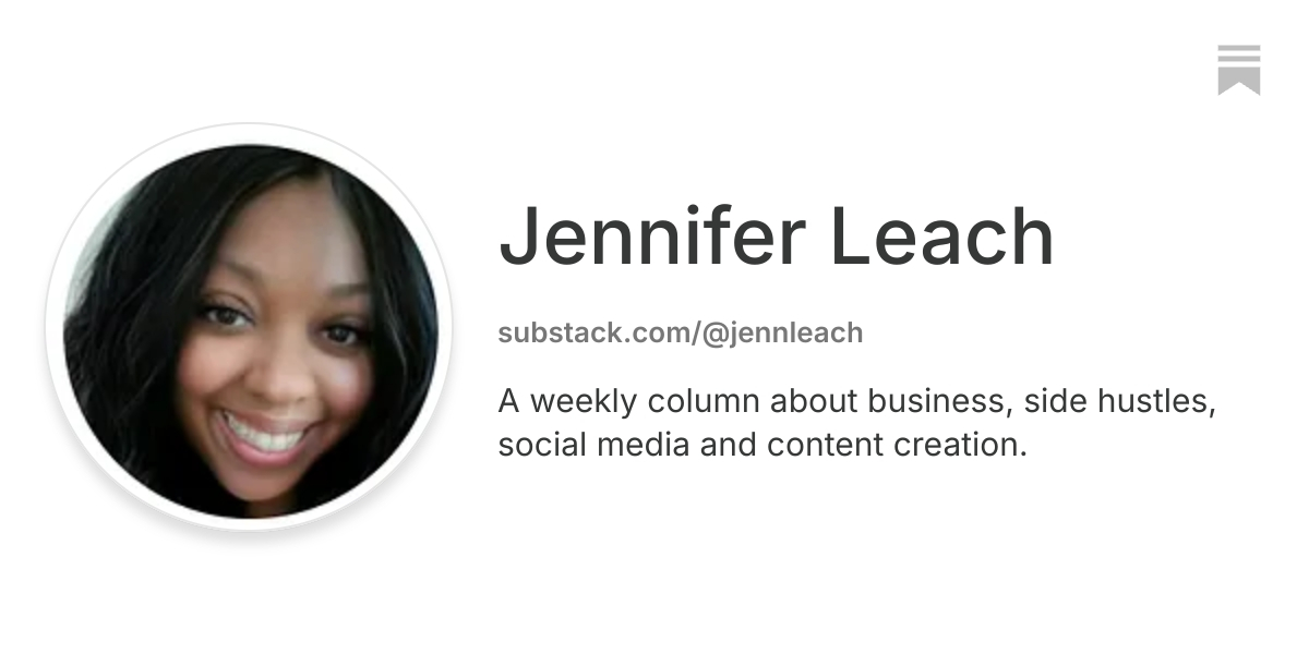 Jennifer Leach | Substack