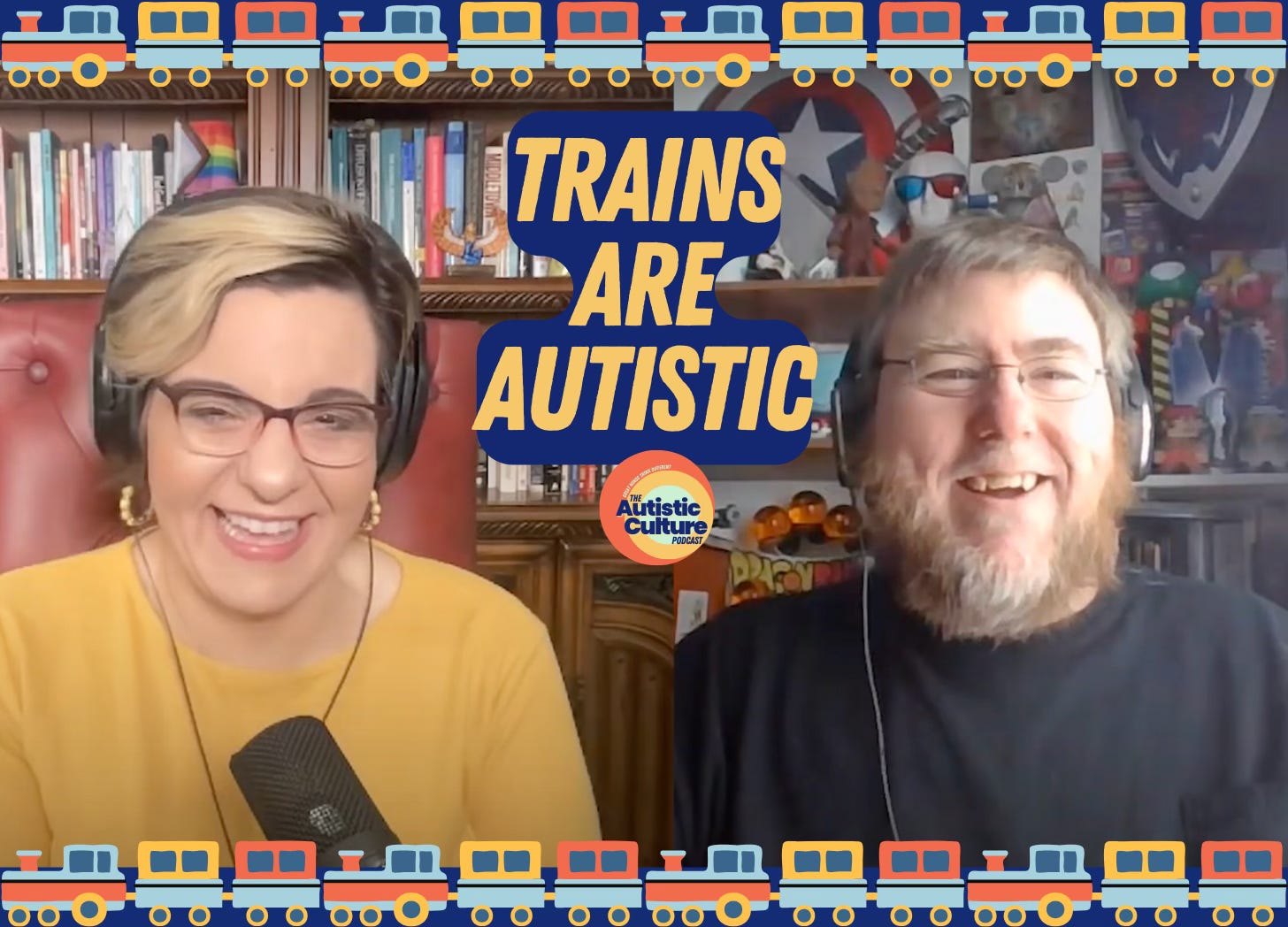Autistic podcast hosts Matt and Angela discuss. Autism podcast | Thomas the Tank Engine has introduced its first Autistic train, and of course, it’s a brake car! Autistic podcast hosts Matt and Angela discuss. Autism podcast | Thomas the Tank Engine has introduced its first Autistic train, and of course, it’s a brake car!