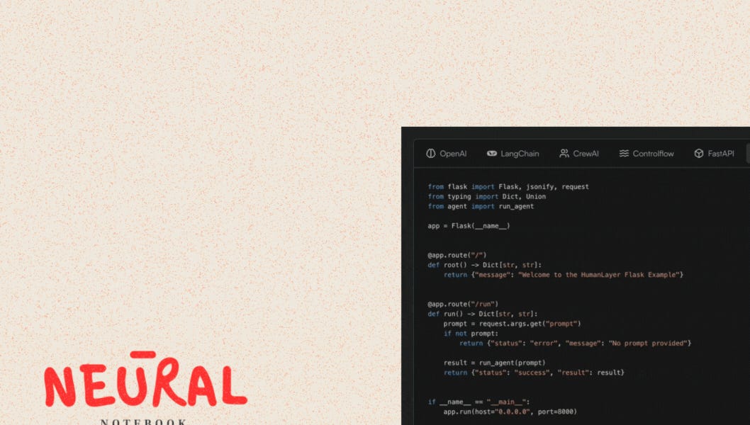 Python Wrapping Human 🔸 HumanLayer: Human in the Loop, Made Simple