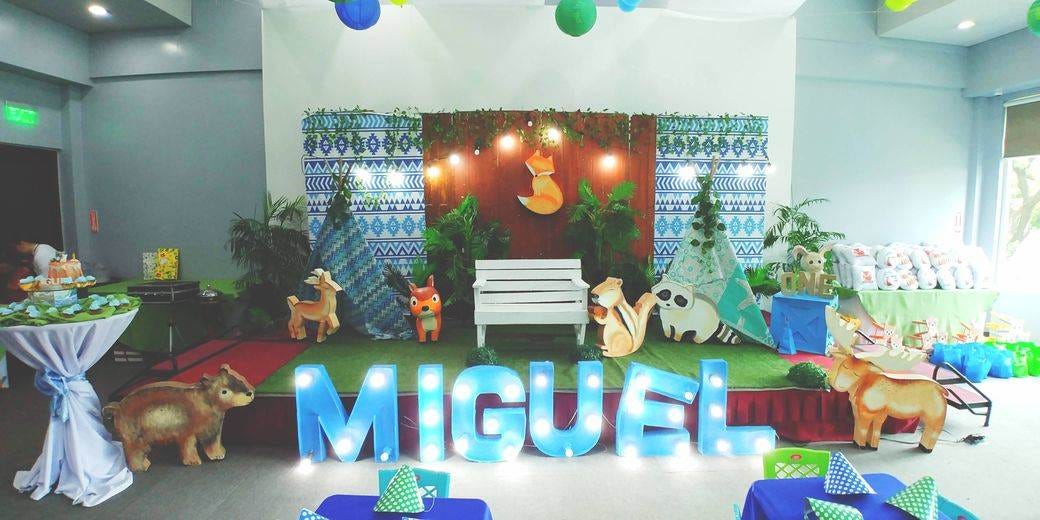 Venue styling at Microtel Hotel Venue styling at Microtel Hotel for Miguel's first birthday