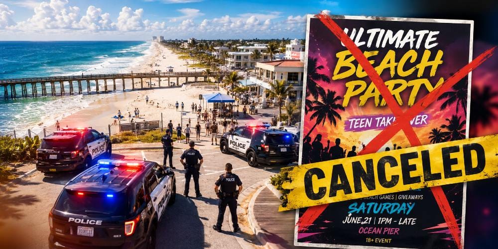 Florida Police Deliver Zero Tolerance Message, Thwart Viral Teen Takeover Before It Begins