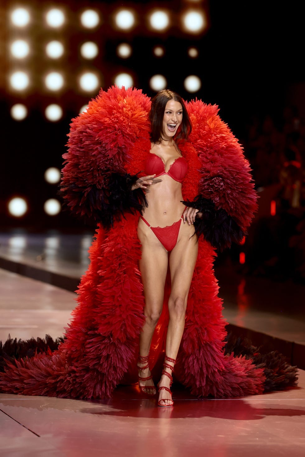 See Bella Hadid's Surprise Appearance at 2024 Victoria's Secret Fashion Show