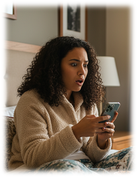 A person looking at a phone
AI-generated content may be incorrect. A person looking at a phone
AI-generated content may be incorrect.