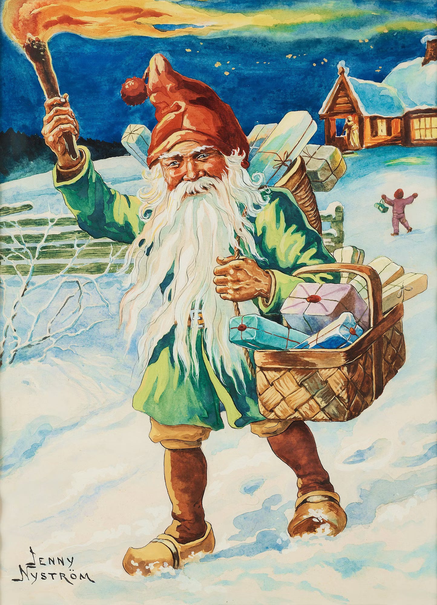 Tomte Writing Small, Strong, and Short-Tempered: The Tomte in Scandinavian Folklore