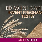 Did Ancient Egyptians Invent the Pregnancy Test?