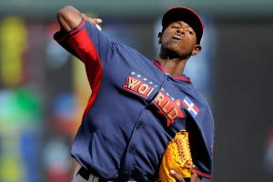 Luis Severino has burst onto the scene as a potential top-of-the-rotation starter (Photo: Getty Images) Luis Severino has burst onto the scene as a potential top-of-the-rotation starter (Photo: Getty Images)
