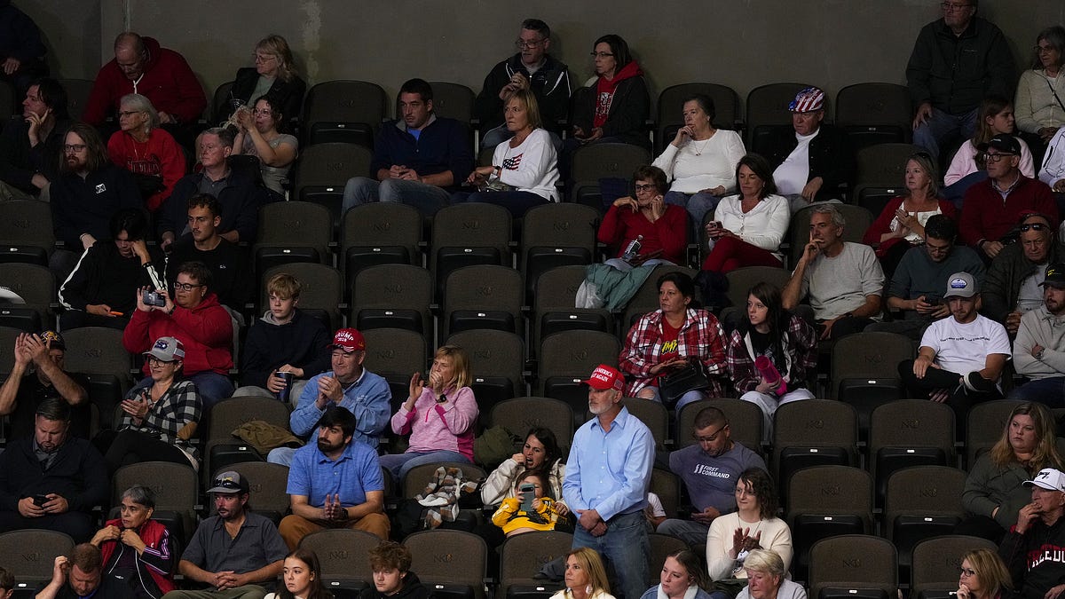 The end of the Trump rally
