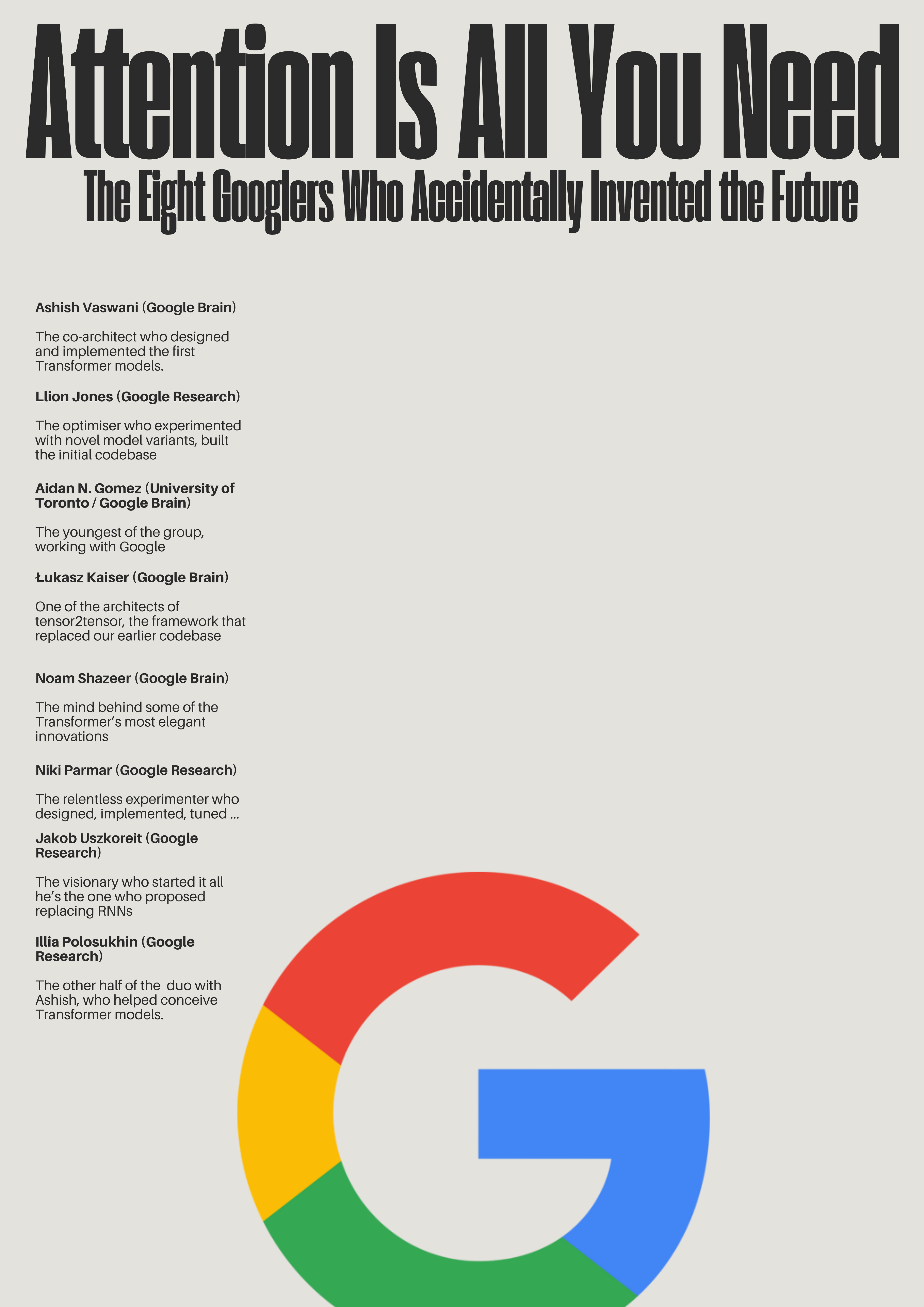 The Eight Googlers Who Accidentally Invented the Future