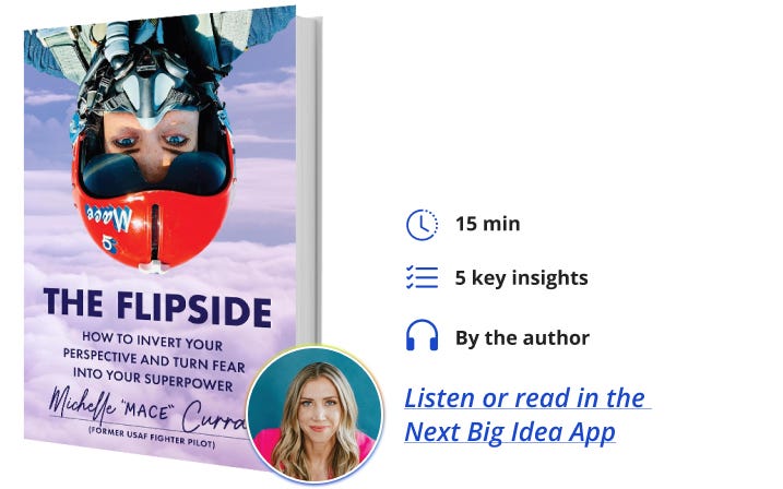 The Flipside Michelle MACE Curran Next Big Idea Club Book Bite