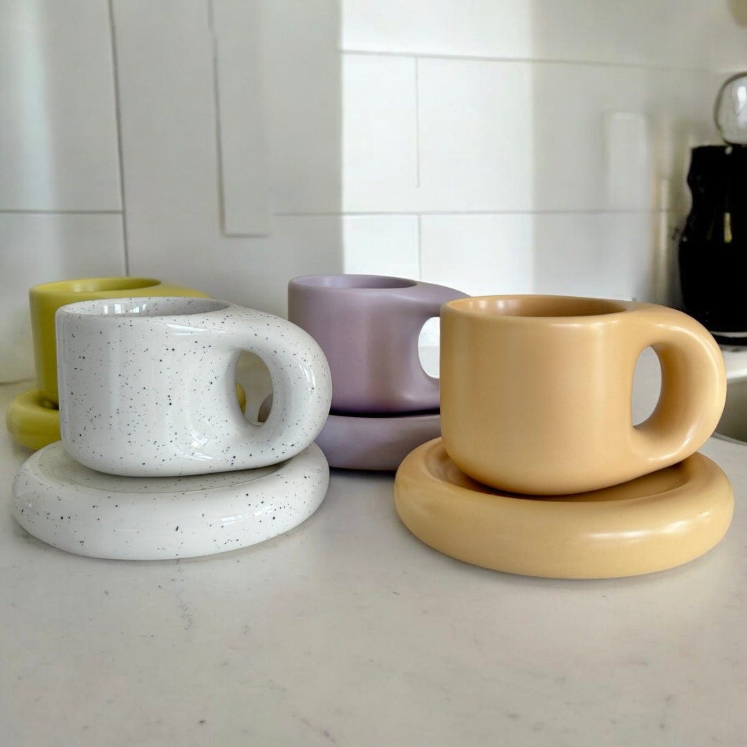 Ceramic coffee cups and saucers - Photoroom_20250404_122235