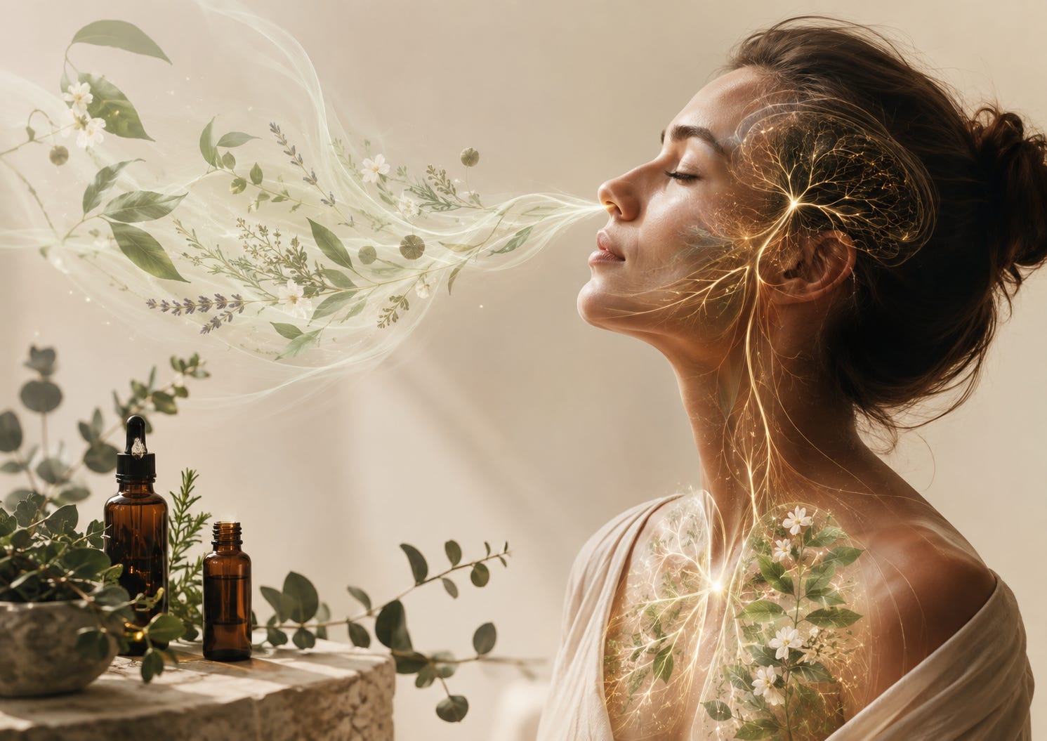 Co dzieje się w organizmie, kiedy wdychamy olejki eteryczne?