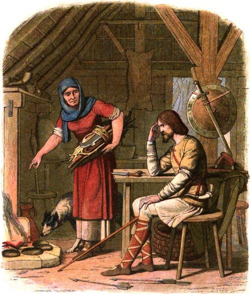 Alfred the Great: Not a Domestic God, but No Slouch, Either! - Medieval  manuscripts blog