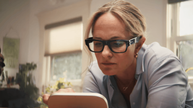 Still from Apple’s HomeView launch video