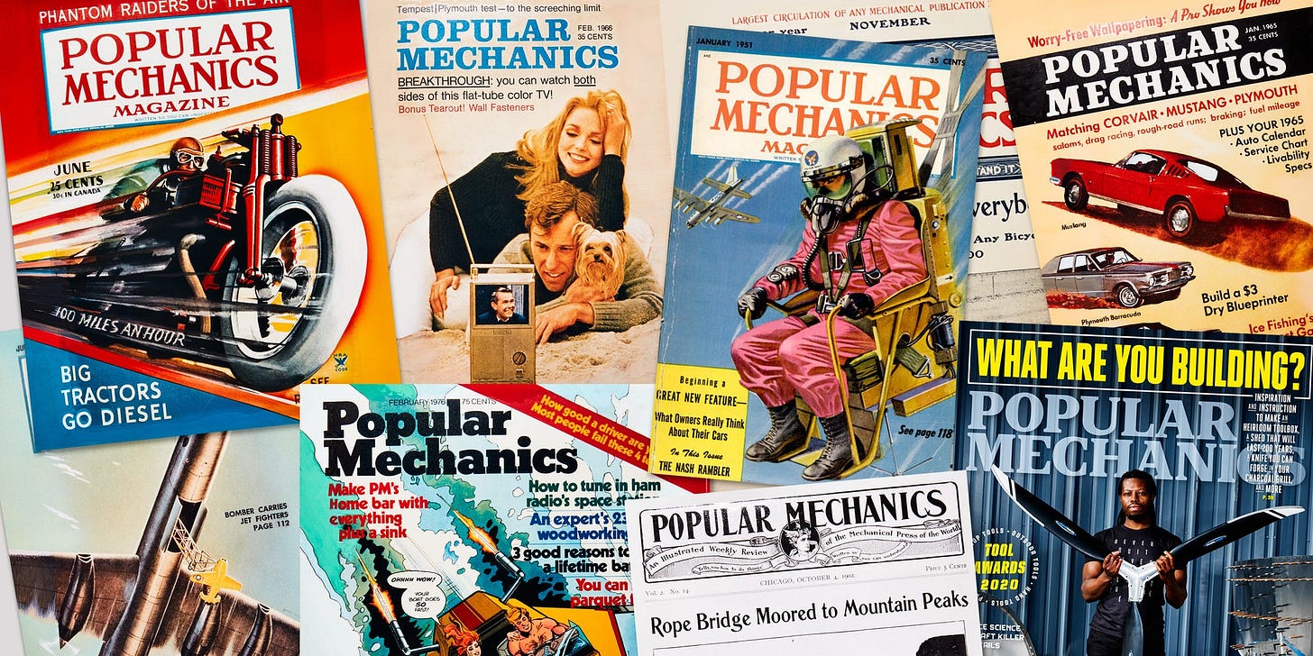 The Best Stories from 120 Years of 'Popular Mechanics' The Best Stories from 120 Years of 'Popular Mechanics'