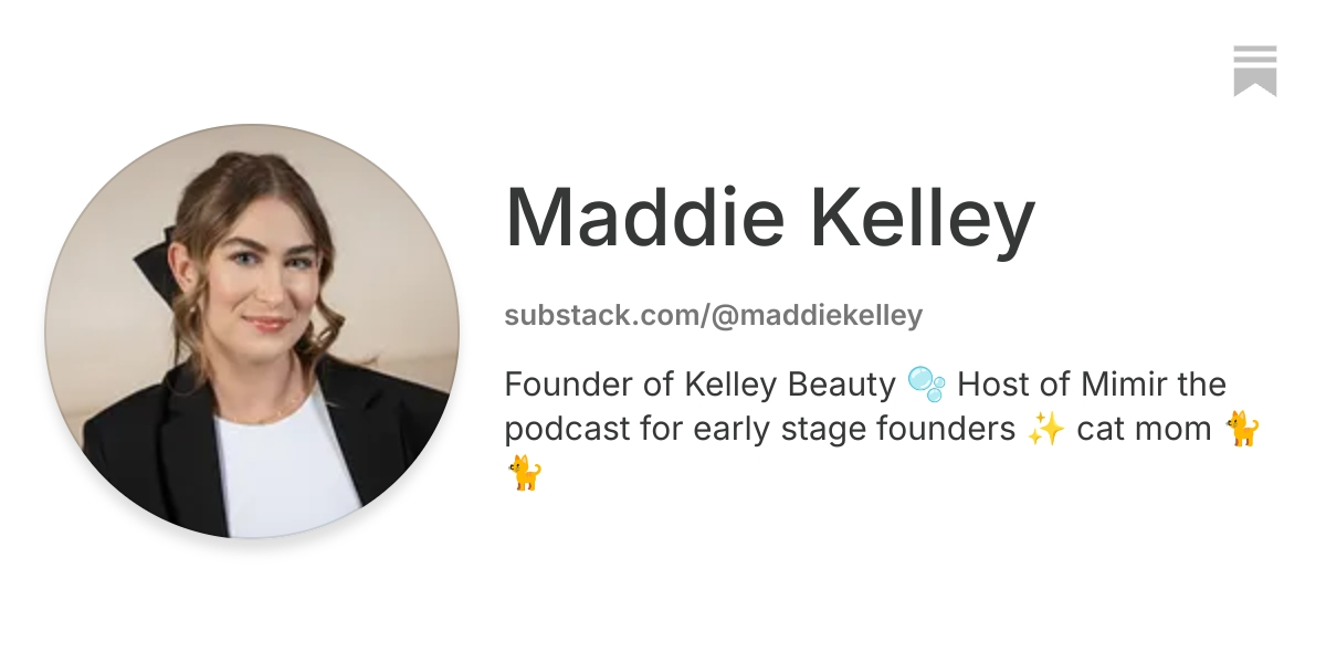 Maddie Kelley | Substack