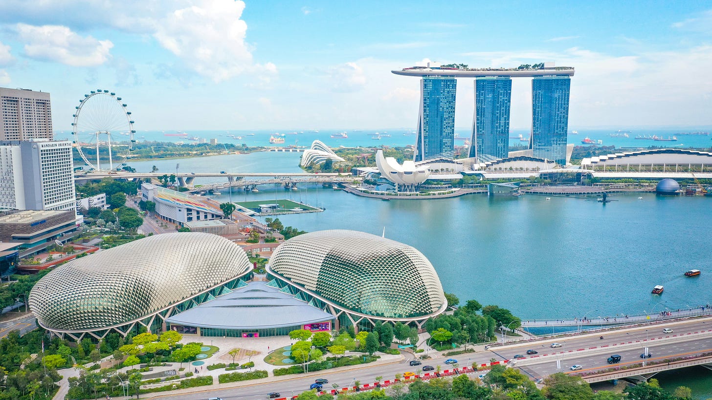 The Marina Bay skyline in Singapore, which ranked first globally in the IMD World Competitiveness Ranking 2026. The Marina Bay skyline in Singapore, which ranked first globally in the IMD World Competitiveness Ranking 2026.