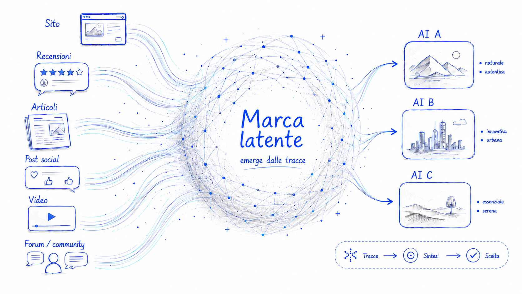 La marca latente: il brand al tempo dell'IA