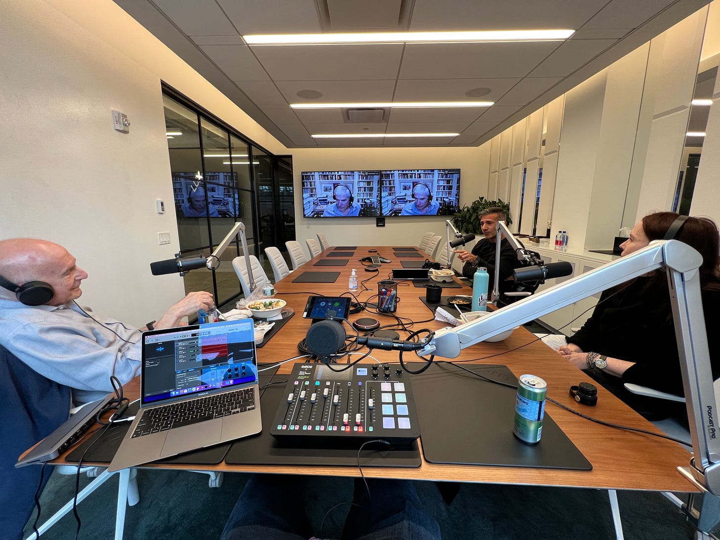 Danny Kahneman (left), Michael Mauboussin (on screen), Josh Wolfe (right), and Annie Duke (far right). Image Credits: Danny Crichton Danny Kahneman (left), Michael Mauboussin (on screen), Josh Wolfe (right), and Annie Duke (far right). Image Credits: Danny Crichton