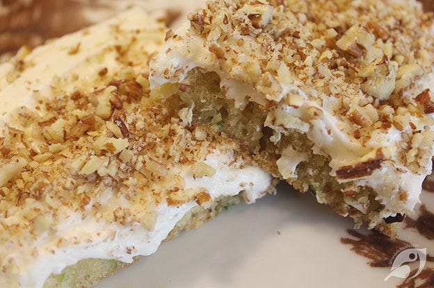 Gluten-Free Food: Gluten-Free Zucchini Nut Bars closeup Gluten-Free Food: Gluten-Free Zucchini Nut Bars closeup