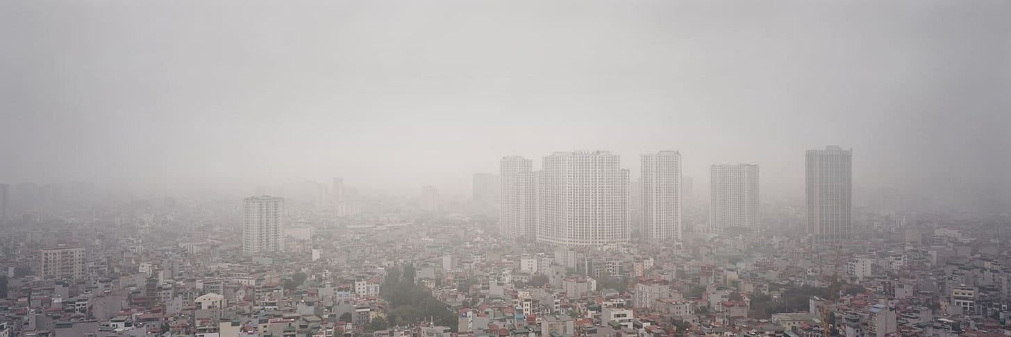 In Hanoi, the earth's most polluted city, the air is concrete In Hanoi, the earth's most polluted city, the air is concrete