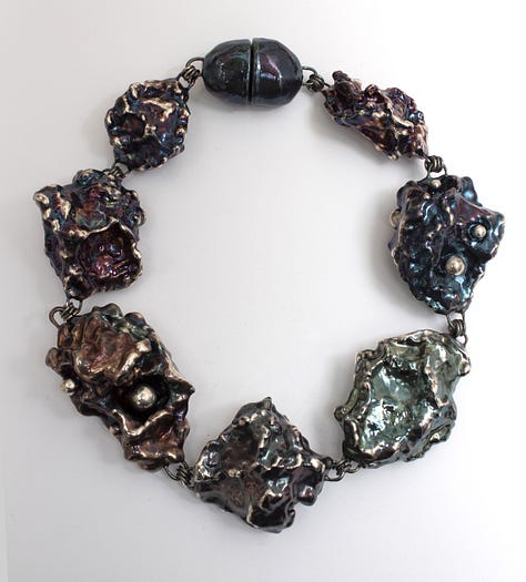 Jewellery by Giorgio VIgna, soon to go on show at Elisabetta Cipriani Gallery