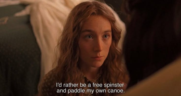 This may contain: a woman with long hair looking at another person This may contain: a woman with long hair looking at another person