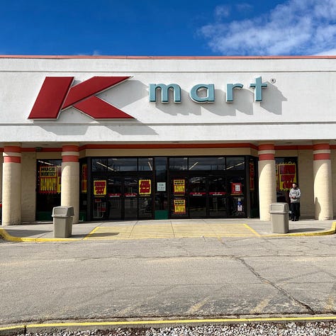 Kmart Hamilton Montana old logo classic Kmart how many kmarts are left
