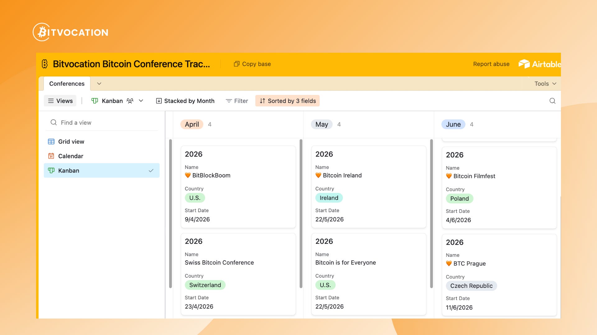 Bitcoin Conferences & Discounts