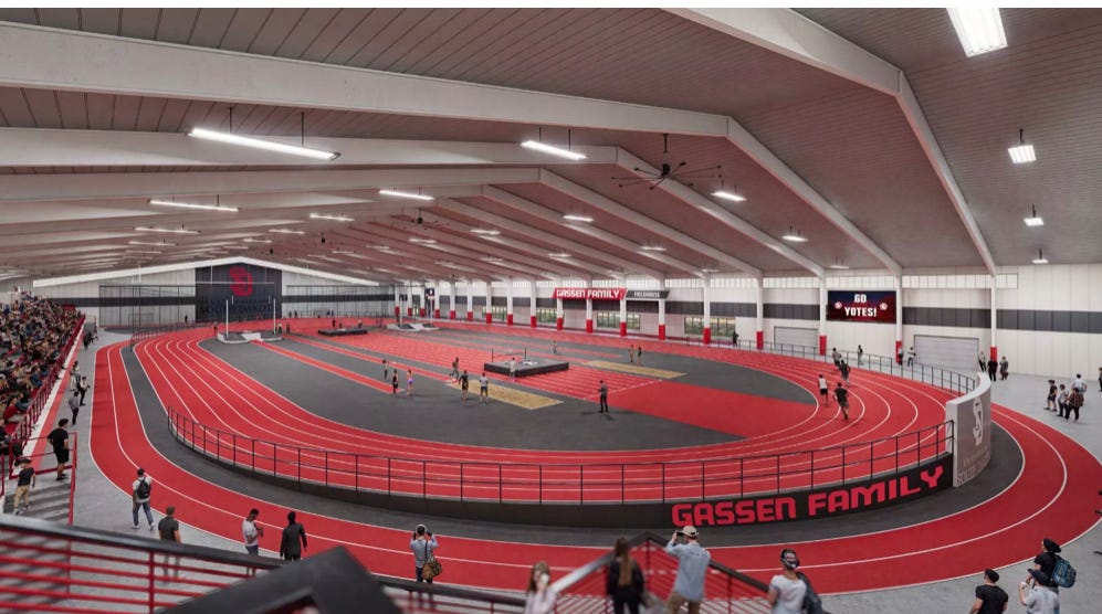 T. Denny Sanford cutting $20M check for new USD track complex 