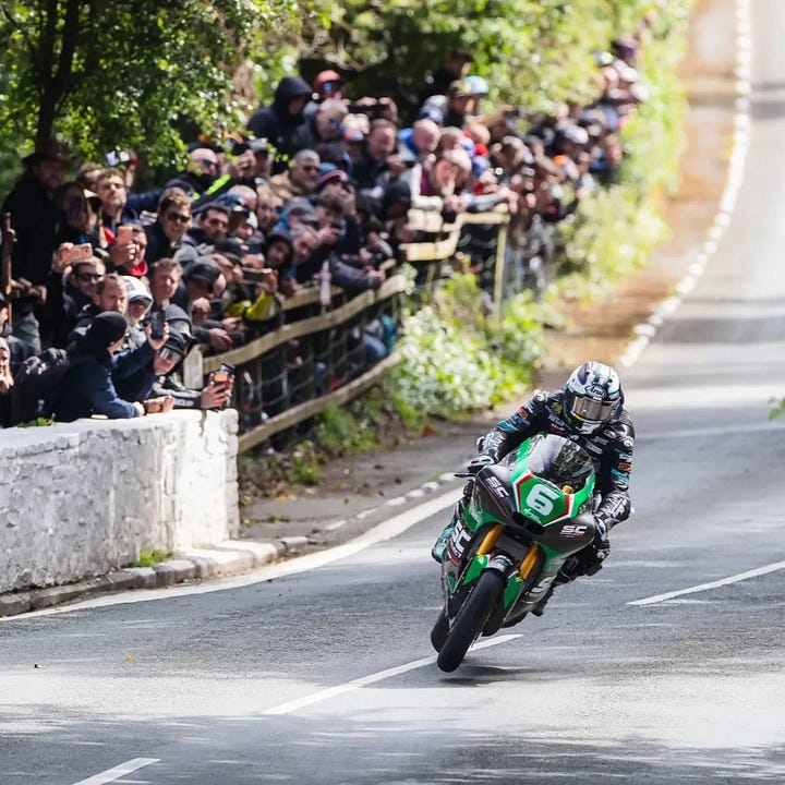 Michael Dunlop had a day on Friday. 📷 iomttraces.com
