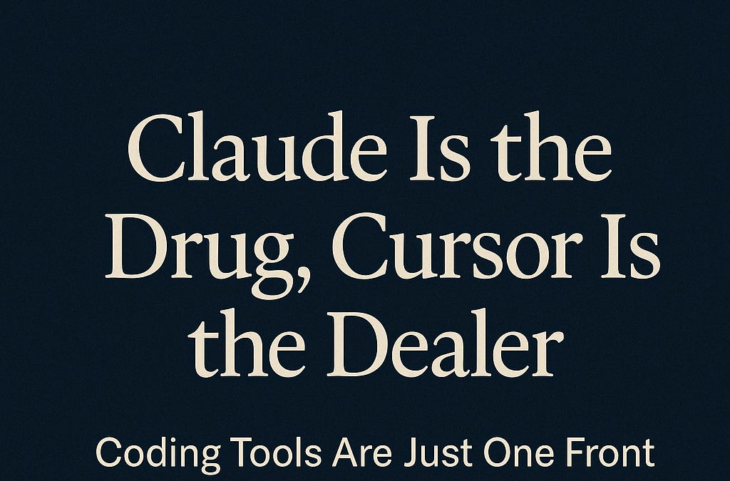 I: Claude Is the Drug, Cursor Is the Dealer