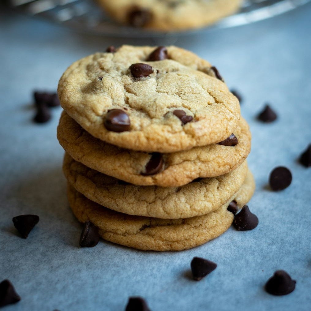 brown cookies on white ceramic plate brown cookies on white ceramic plate