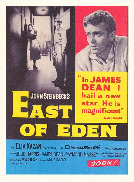 East of Eden (1955) | Foolish Blatherings East of Eden (1955) | Foolish Blatherings