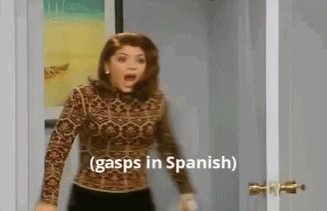 Soraya Montenegro Gasp In Spanish GIF - Soraya Montenegro ...