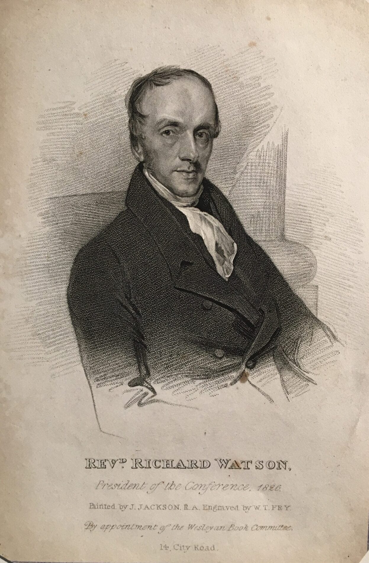 Reverend Richard Watson - The Museum of Methodism & John Wesley's House