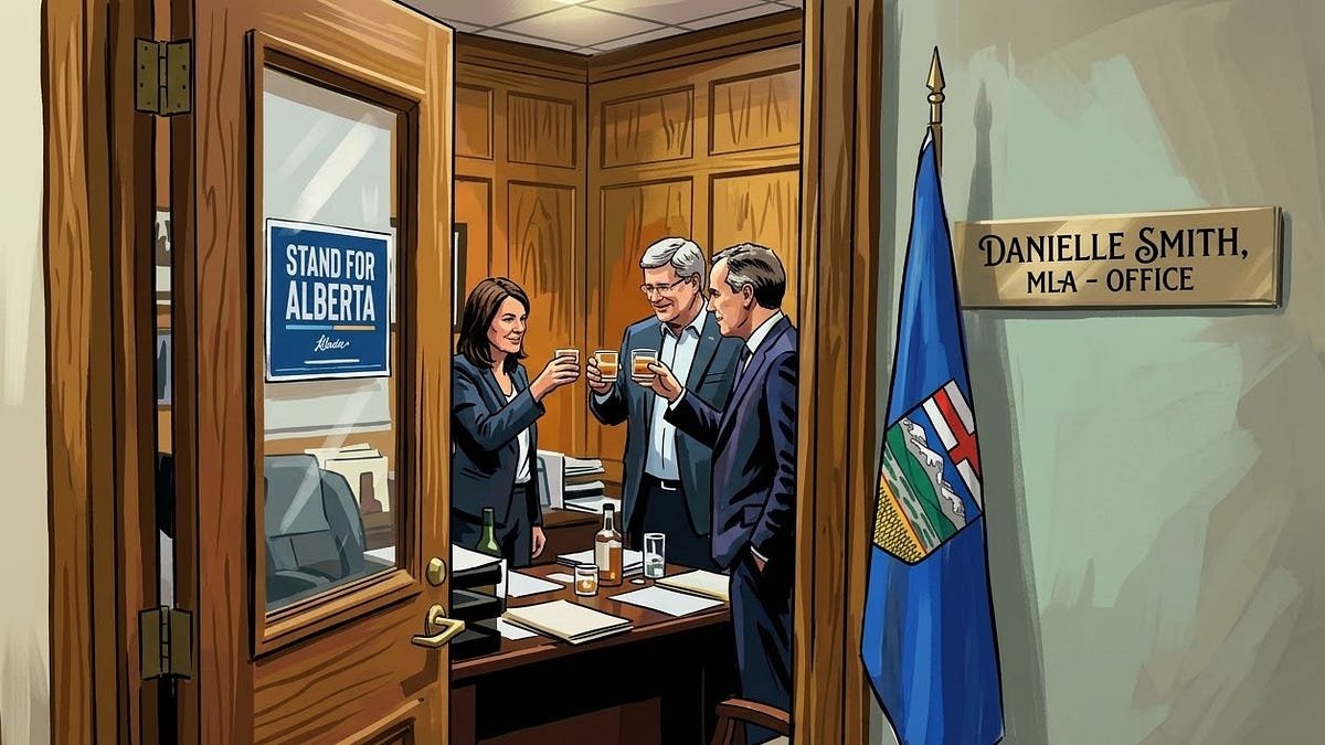All for One: Mark Carney, Danielle Smith, and Stephen Harper
