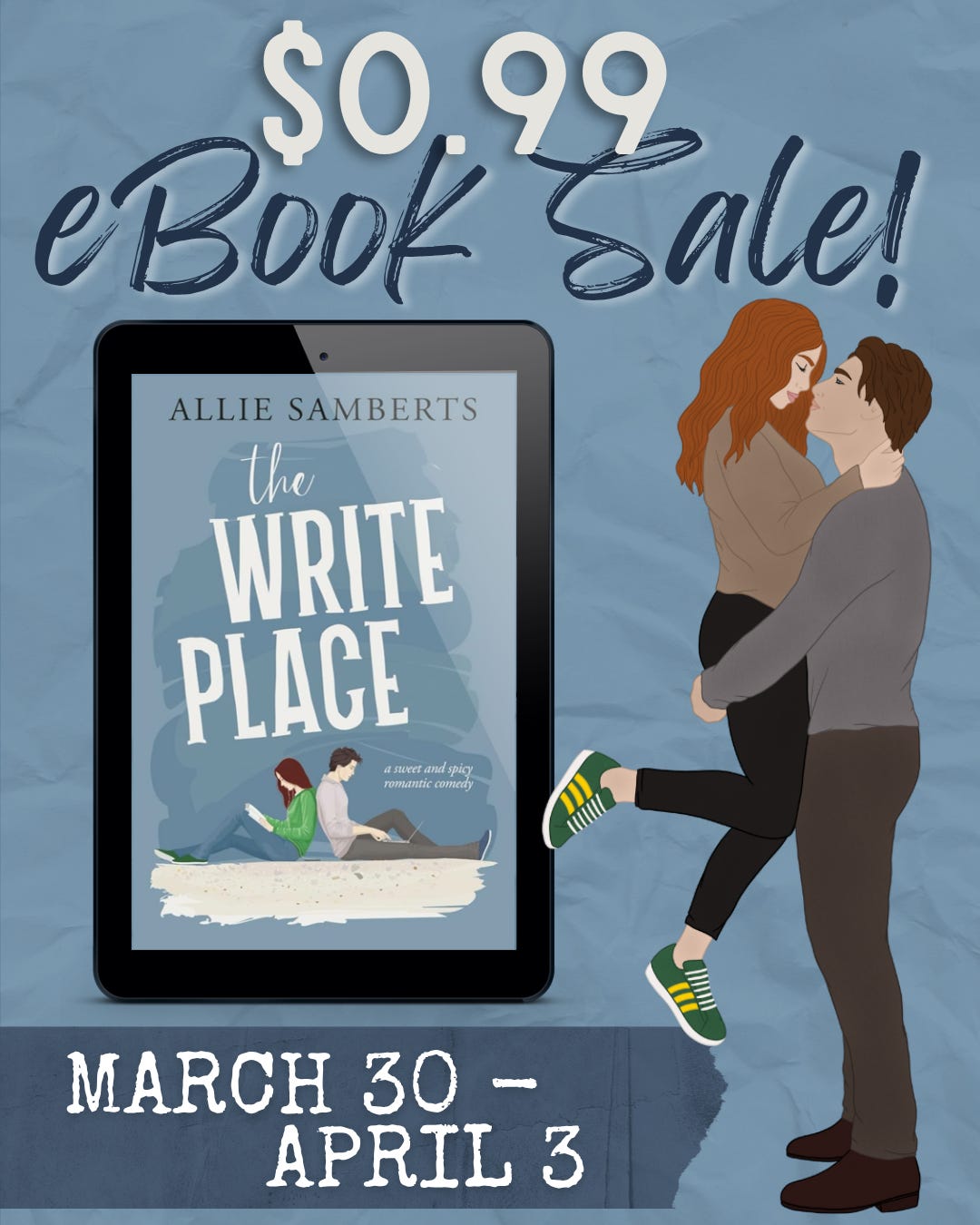 The Write Place ebook sale March 30-April 3